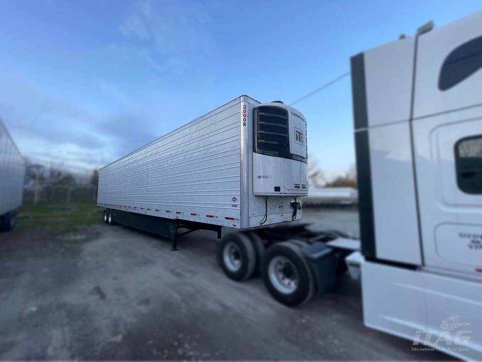 2023 UTILITY 53ft Reefer Trailer – 3,200 Hours, Thermo King Unit, Swing Doors, Side Skirts, Tire Inflattion System, Disc Brakes