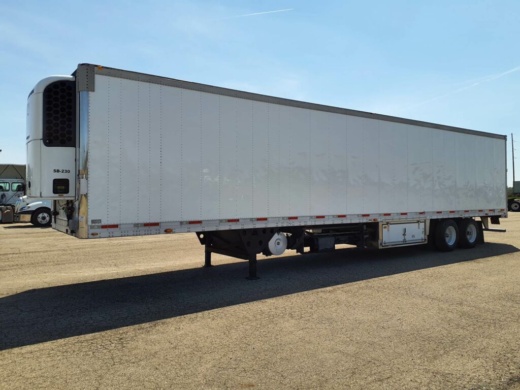 2014 UTILITY 48 ft Reefer Trailer – Single Axle, Swing Door, Liftgate, Thermo King