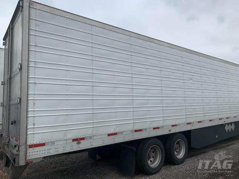 2019 UTILITY 53ft Reefer Trailer – 6,236 Unit Hours, Carrier 7500 Unit, Swing Doors, Side Skirts, E-Tracks,