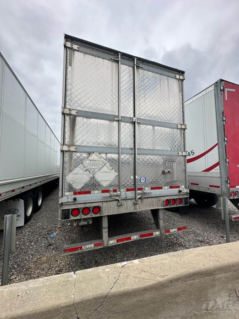 2019 UTILITY 53ft Reefer Trailer – 6,236 Unit Hours, Carrier 7500 Unit, Swing Doors, Side Skirts, E-Tracks,