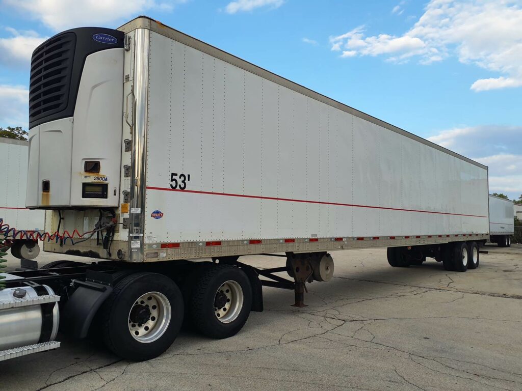 2013 UTILITY 53 ft Reefer Trailer – Swing Door, Carrier