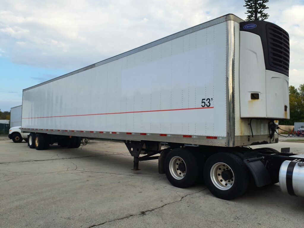 2013 UTILITY 53 ft Reefer Trailer – Swing Door, Carrier