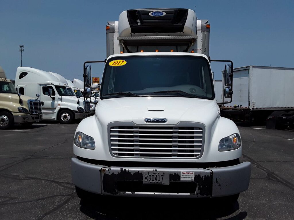 2017 Freightliner M2 106 16 ft Refrigerated Truck – 240HP, 9, Carrier, Liftgate