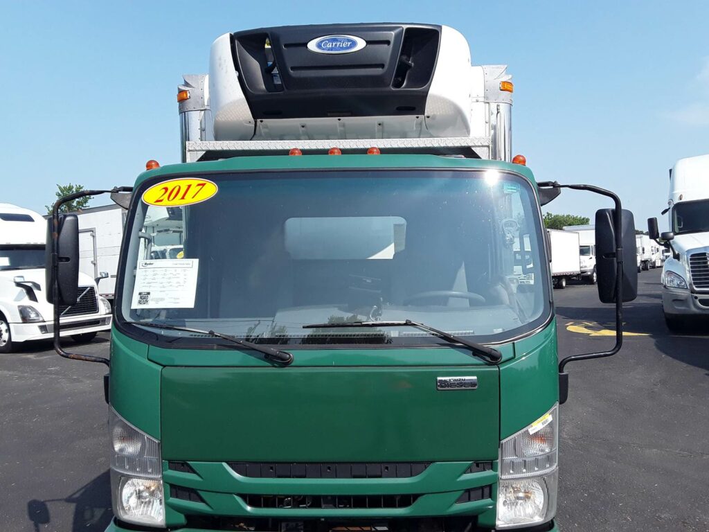 2017 Isuzu NPR 14 ft Refrigerated Truck – 215HP, 6, Carrier