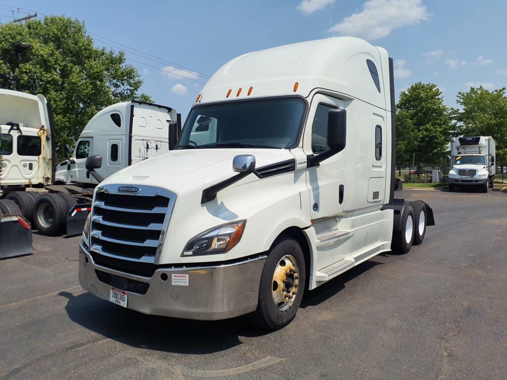 2020 Freightliner Cascadia 126 Sleeper Semi Truck – 72″ Condo Sleeper, 455HP, 12