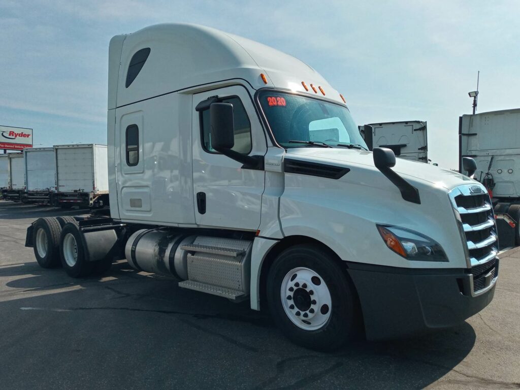 2020 Freightliner Cascadia 126 Sleeper Semi Truck – 72″ Condo Sleeper, 455HP, 12