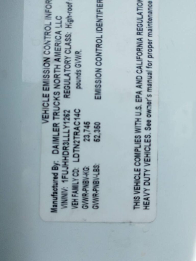 2020 Freightliner Cascadia 126 Sleeper Semi Truck – 72″ Condo Sleeper, 455HP, 12