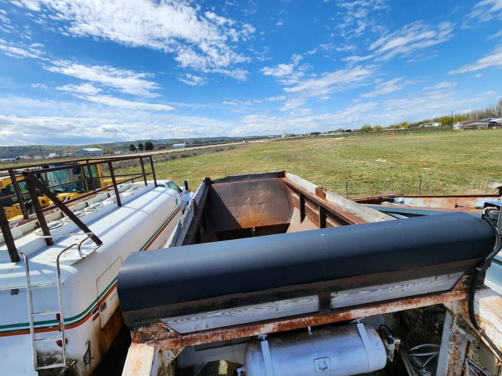 1977 Cook Belly Dump Trailer