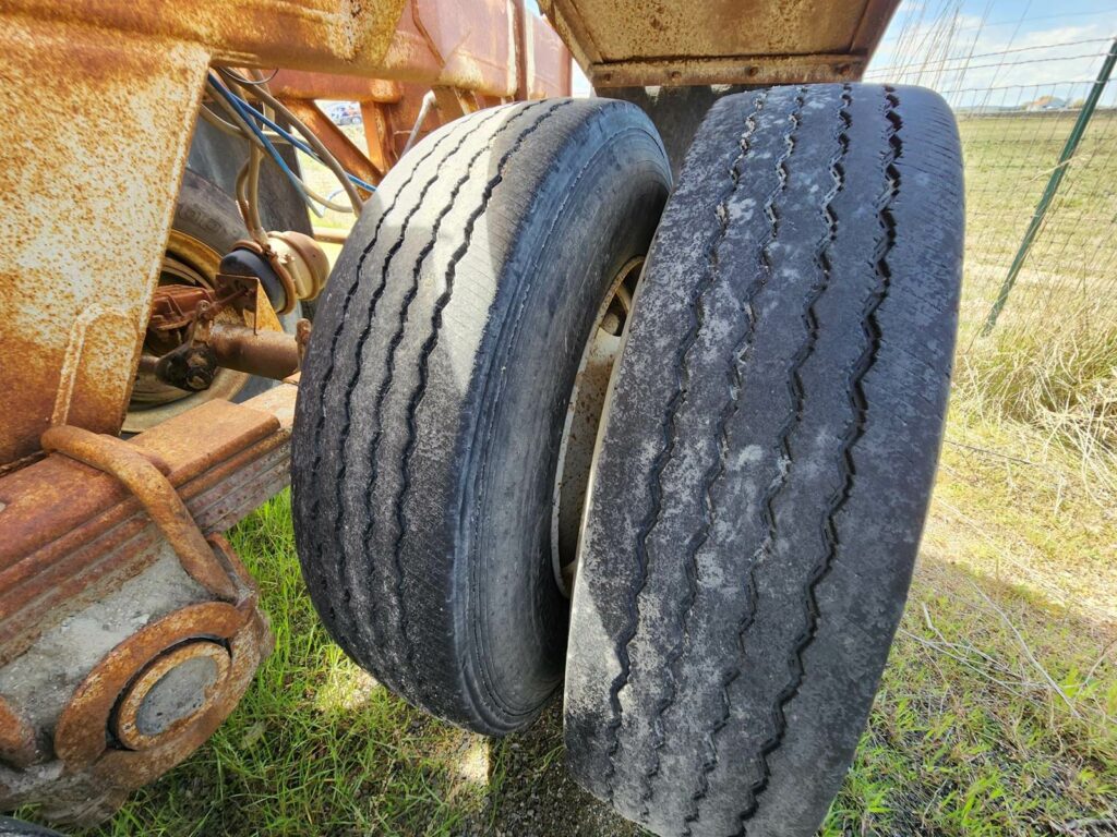 1977 Cook Belly Dump Trailer