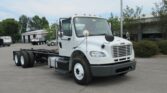 2015 Freightliner M2 106 Tandem Axle Cab & Chassis Truck – Cummins, 310HP, 9 Speed Manual