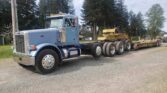 1990 Peterbilt 378 5 axle (quad) day cab tractor