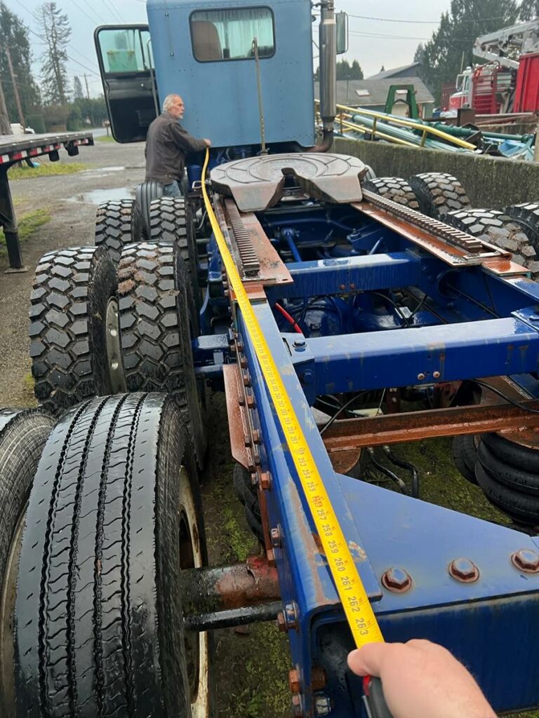 1990 Peterbilt 378 5 axle (quad) day cab tractor