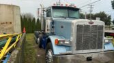 1990 Peterbilt 378 5 axle (quad) day cab tractor