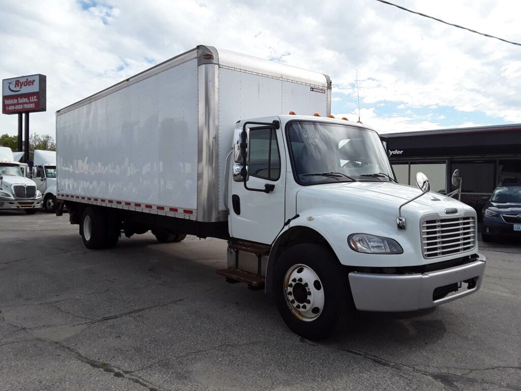2018 Freightliner M2 106 26 ft Box Truck – 280HP, 9 Speed Automatic, Roll up Door, Liftgate