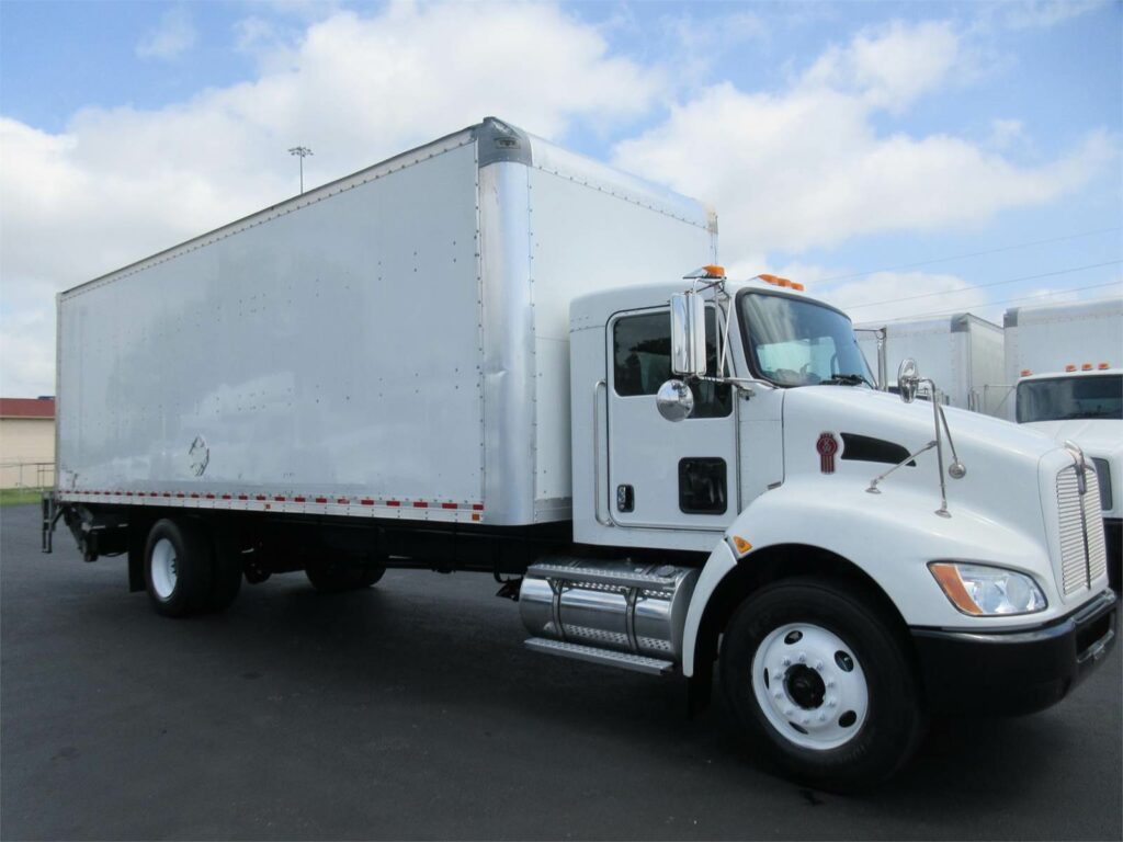 2021 Kenworth T270 26 ft Box Truck – 220HP, 6 Speed Allison Hs Automatic, Roll up Door, Liftgate