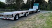 2017 Reitnouer 48ft Drop Deck Trailer – All Aluminum, Aluminum Floor, Spread Axle, Toolboxes, Ramps, Load Scale