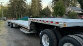 2017 Reitnouer 48ft Drop Deck Trailer – All Aluminum, Aluminum Floor, Spread Axle, Toolboxes, Ramps, Load Scale