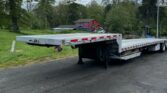 2017 Reitnouer 48ft Drop Deck Trailer – All Aluminum, Aluminum Floor, Spread Axle, Toolboxes, Ramps, Load Scale