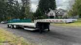 2017 Reitnouer 48ft Drop Deck Trailer – All Aluminum, Aluminum Floor, Spread Axle, Toolboxes, Ramps, Load Scale