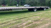 2021 Reitnouer 53ft Drop Deck Trailer – All Aluminum, Aluminum Floor, Rear Sliding Axle, Big Bubba