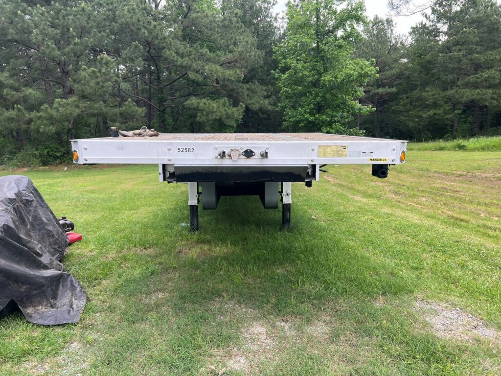 2021 Reitnouer 53ft Drop Deck Trailer – All Aluminum, Aluminum Floor, Rear Sliding Axle, Big Bubba