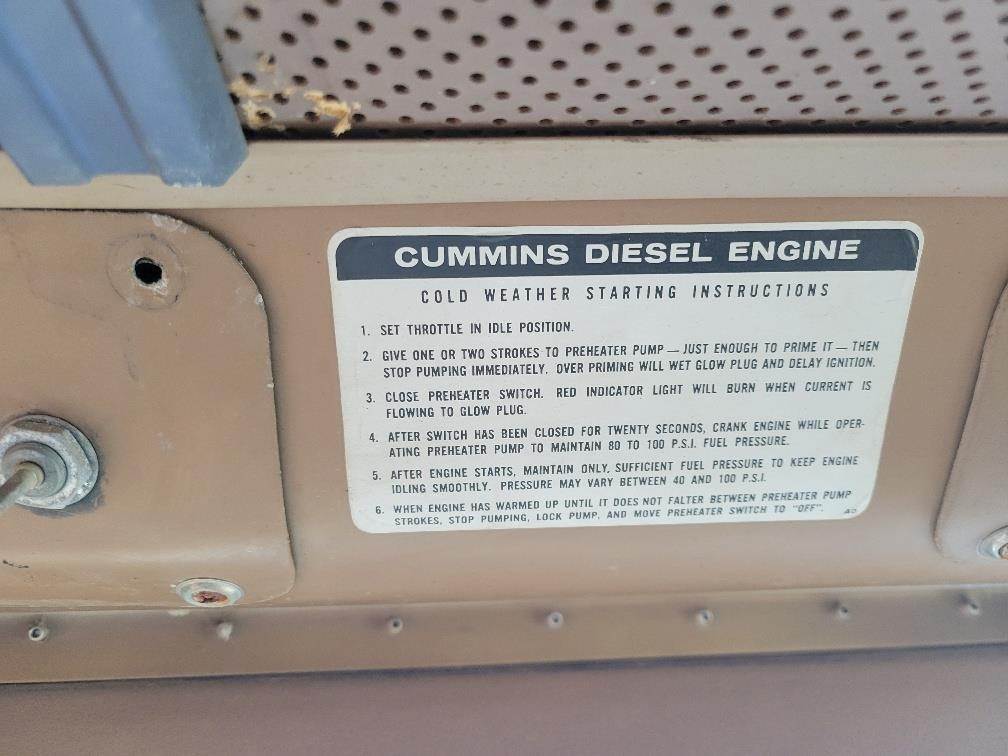 1980 International 4370 Dump Truck – Cummins, 8Ll Manual