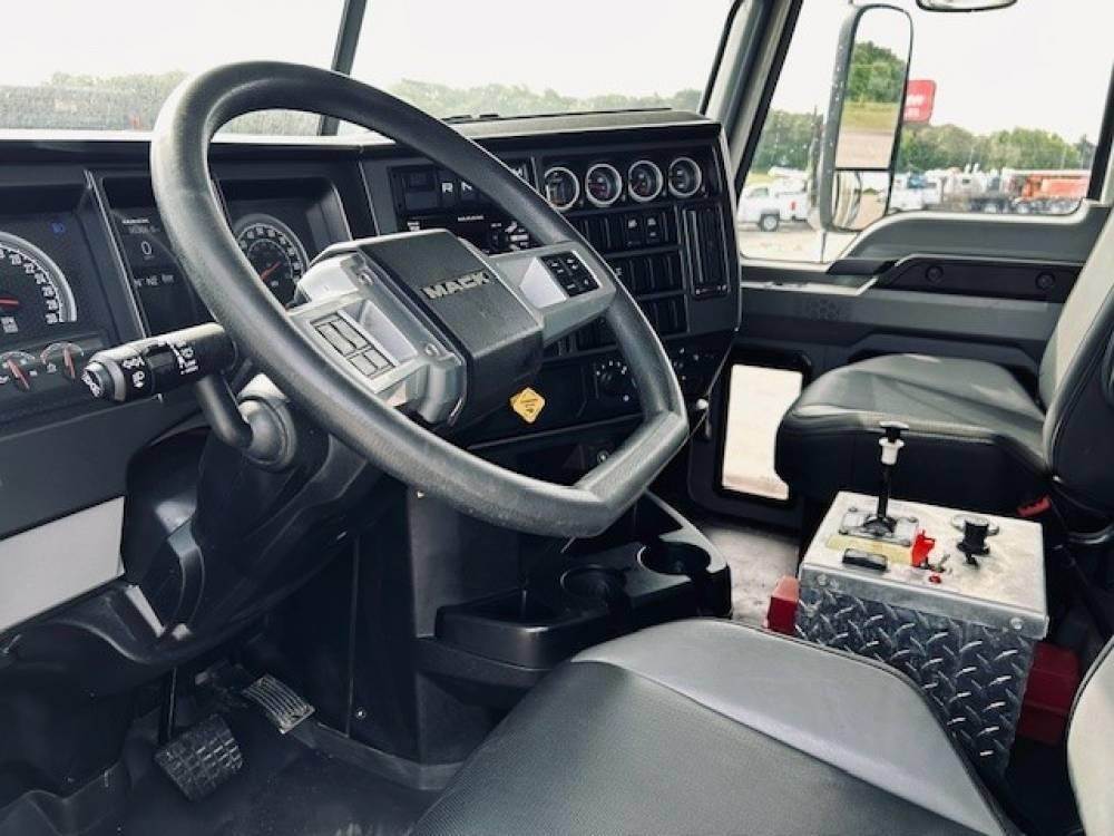 2021 Mack Granite 64FR Tri Axle Dump Truck – MP8 455HP, 12 Speed M Drive Automatic, 16′ Dump