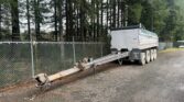 1993 SturdyWeld 4 axle pup trailer with aluminum box