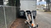 1993 SturdyWeld 4 axle pup trailer with aluminum box