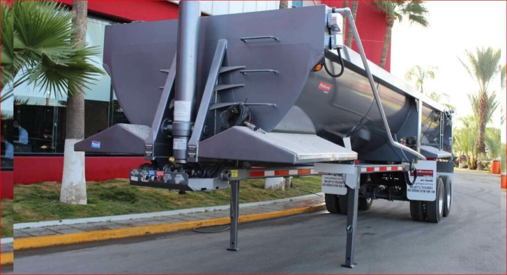 2023 Gallegos HALF ROUND END DUMP End Dump Trailer