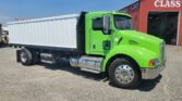 2007 Kenworth T300 20 ft Flatbed Dump Truck – 275HP, 6 Speed Allison Rds Automatic