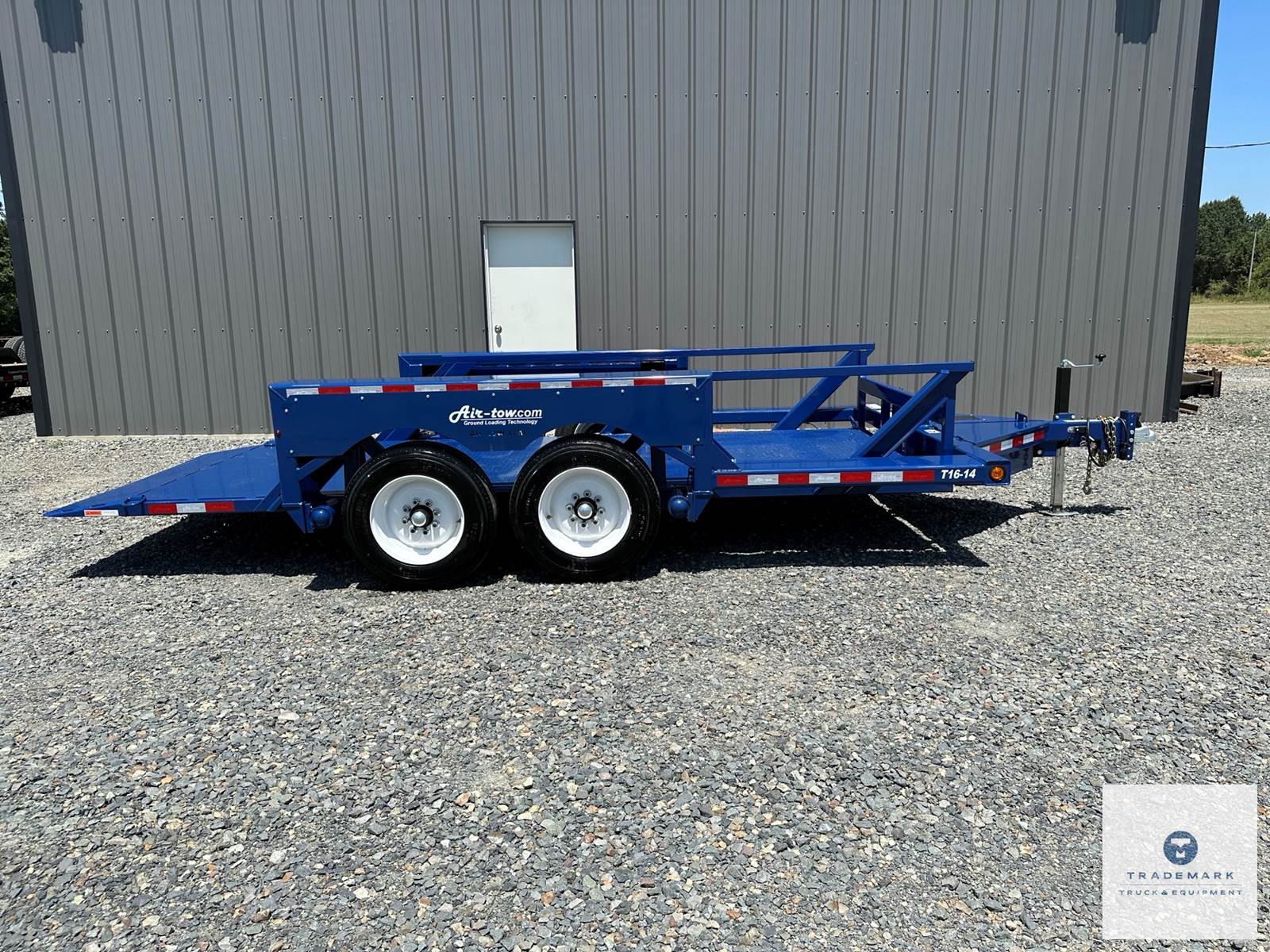 2024 Air-Tow T16-14 FLATBED DROP DECK TRAILER Flatbed Trailer - Ground ...