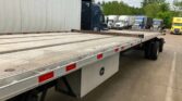 2023 Brazos 53ft Flatbed Trailer – Combo, Aluminum Floor, Rear Sliding Axle, Toolbox, Coil Package