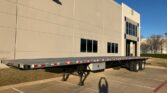 2023 Brazos 53ft Flatbed Trailer – Combo, Aluminum Floor, Rear Sliding Axle, Toolbox, Coil Package