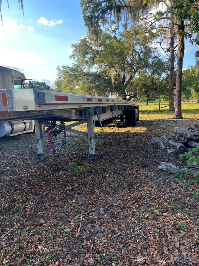 2023 Doonan 48ft Flatbed Trailer – All Aluminum, Aluminum Floor, Spread Axles, Toolboxes, Load Scale, Tire Racks