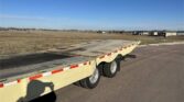 2006 Landoll 930-A Flatbed Trailer Traveling Axle Trailer Hydraulic Beaver Tail