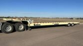 2006 Landoll 930-A Flatbed Trailer Traveling Axle Trailer Hydraulic Beaver Tail