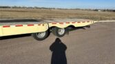 2006 Landoll 930-A Flatbed Trailer Traveling Axle Trailer Hydraulic Beaver Tail