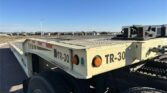 2006 Landoll 930-A Flatbed Trailer Traveling Axle Trailer Hydraulic Beaver Tail