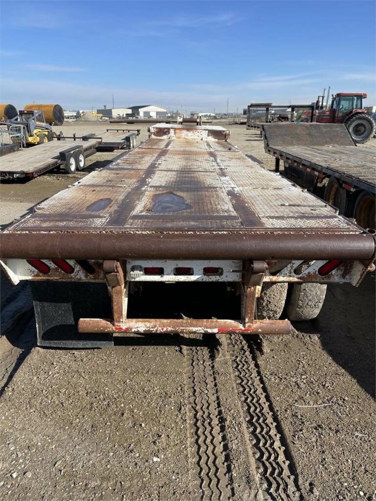 1967 Lufkin Steel Flatbed Trailer – Spring, Fixed Axle