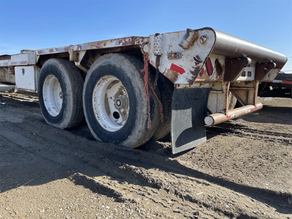 1967 Lufkin Steel Flatbed Trailer – Spring, Fixed Axle