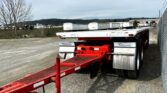2007 Western 4-AXLE PUP Flatbed Trailer