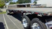 2021 Western 45ft Flatbed Trailer – Combo, Aluminum Floor, Lift Axle, Tire Inflation System, Toolboxes