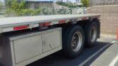 2021 Western 45ft Flatbed Trailer – Combo, Aluminum Floor, Lift Axle, Tire Inflation System, Toolboxes