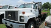 2000 Chevrolet Kodiak C7500 Tandem Axle 20 ft Flatbed Truck – 300HP, 8Ll Manual