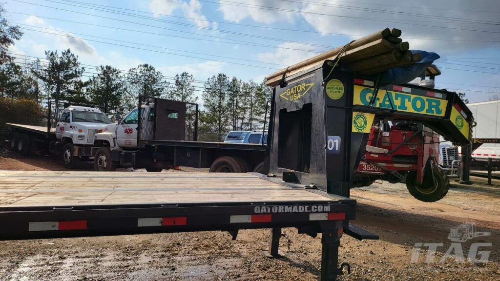 2021 Gatormade 40ft Gooseneck HotShot Trailer – 10,000 lb Axles, Toolbox