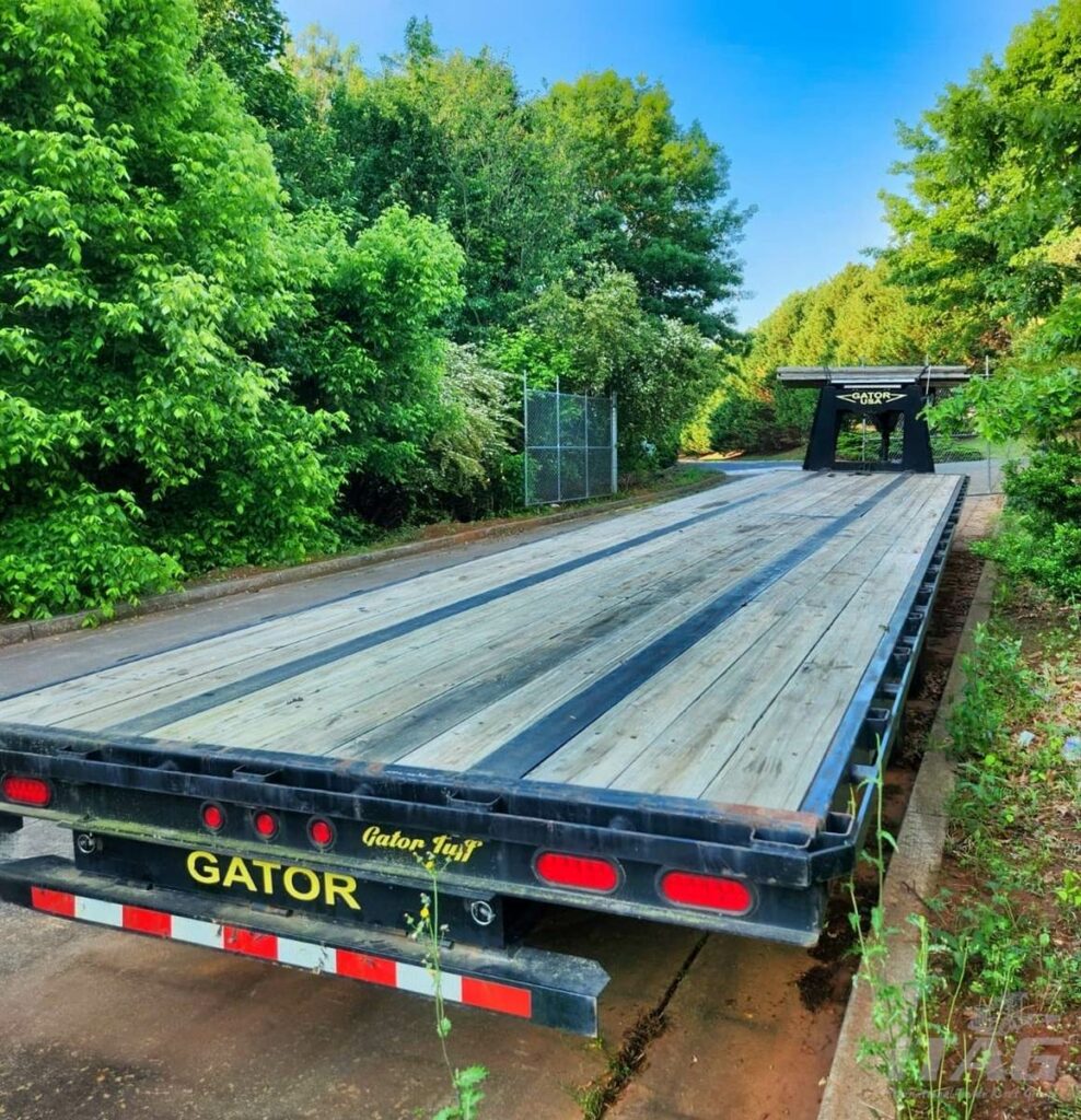 2021 Gatormade 40ft Gooseneck HotShot Trailer – 10,000 lb Axles, Toolbox