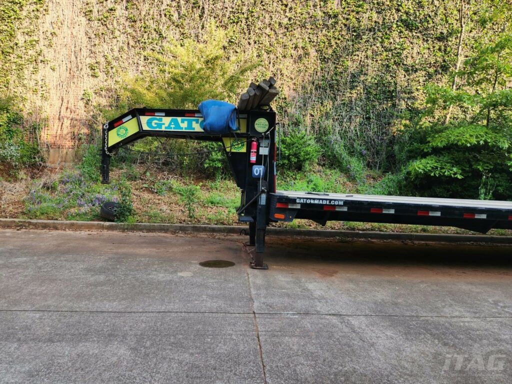 2021 Gatormade 40ft Gooseneck HotShot Trailer – 10,000 lb Axles, Toolbox