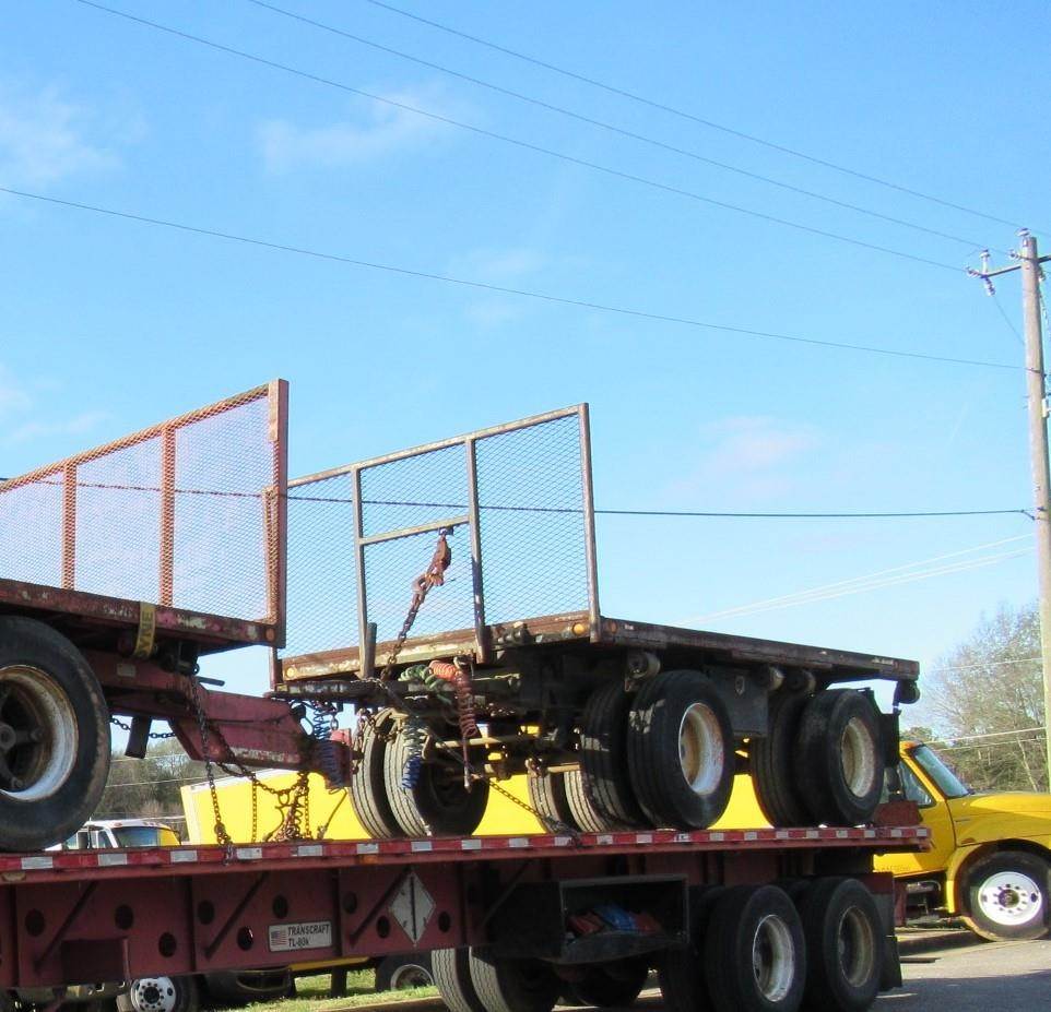 1999 RUCO Tandem Axle Steel Pup Trailer