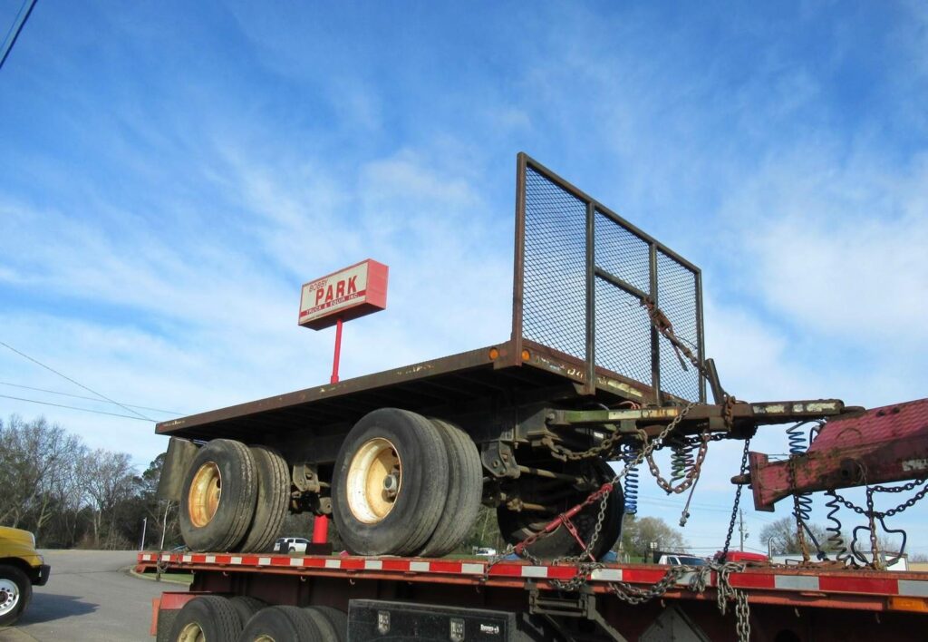 1999 RUCO Tandem Axle Steel Pup Trailer